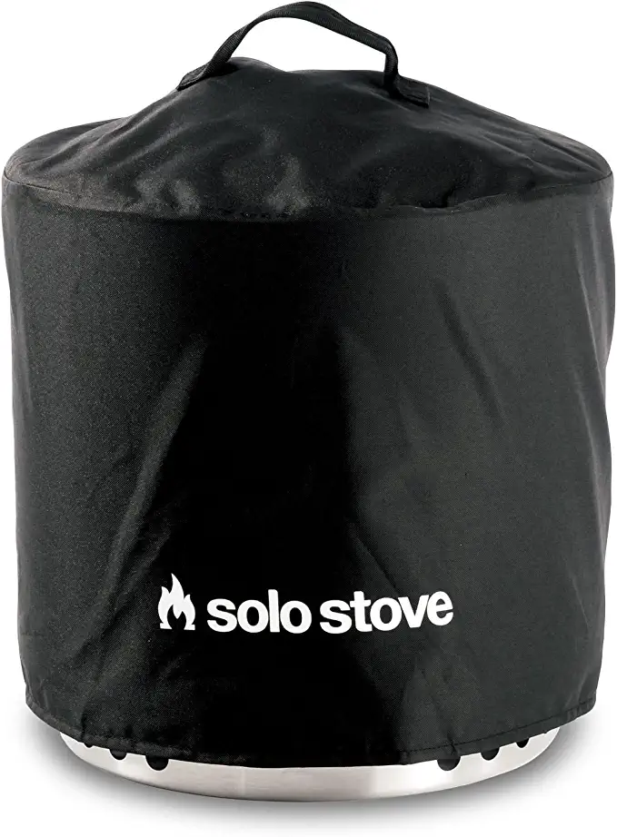 Solo Stove Ranger, Shelter Protective Fire Pit Cover for Round Fire Pits, Weather resilient, Great Fire Pit Accessories for Camping and Outdoors, Black