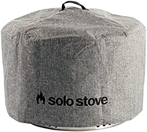 Solo Stove Yukon Shelter, Protective Fire Pit Cover for Round Fire Pits, Weather resilient, Great Fire Pit Accessories for Camping and Outdoors, Grey