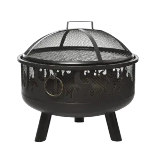 Outsunny Metal Firepit Bowl